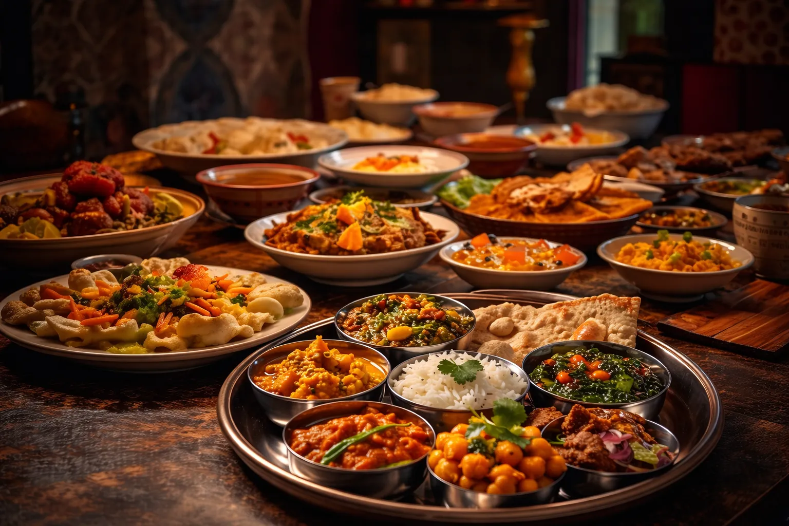 Home-cooked Karnataka cuisine served at Kabini Kaanana — breakfast and dinner included