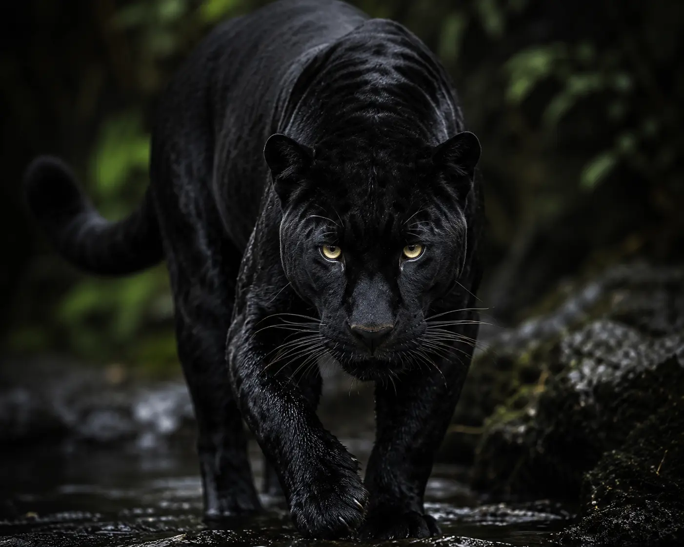 Black panther sighting associated with Kabini and Nagarhole